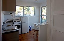 2-bedroom apartments - kitchen / dining area